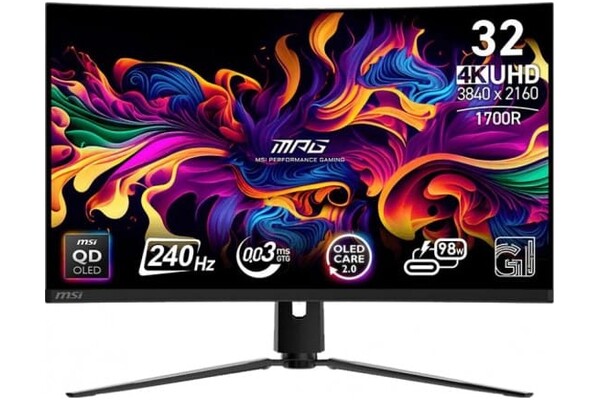 Monitor 32.0" MSI MPG MPG 321CURX czarny