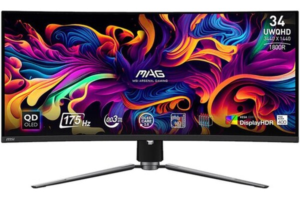 Monitor 34.0 MSI MAG MAG 341CQP czarny