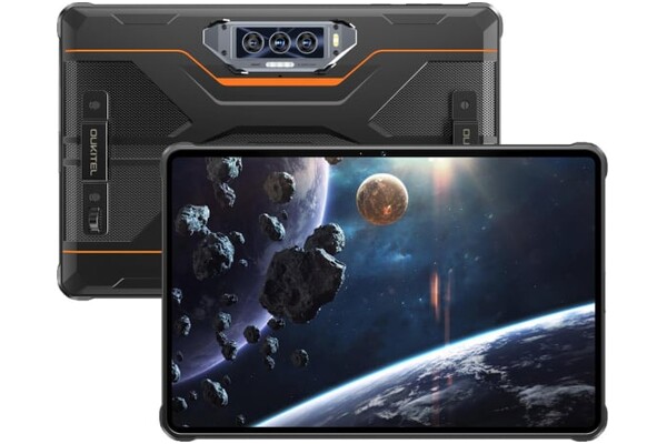 Tablet OUKITEL RT8 11.00" MediaTek Helio G99 6.0GB/256GB, LTE, czarno-pomarańczowy
