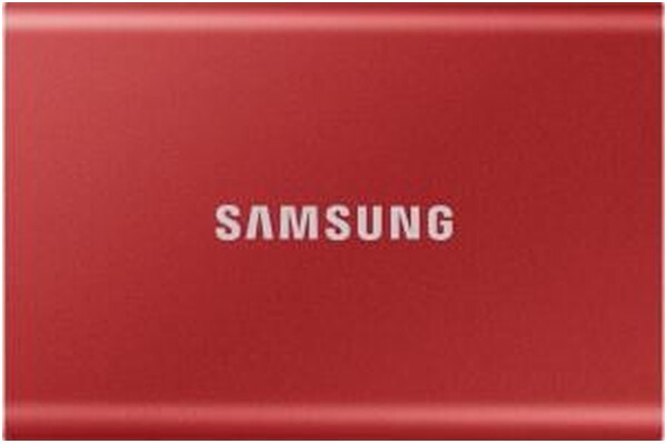 Dysk zewnętrzny SSD Samsung T7 2TB czerwony
