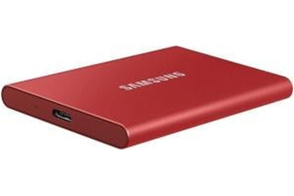 Dysk zewnętrzny SSD Samsung T7 2TB czerwony