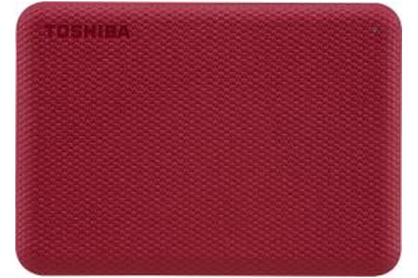Dysk zewnętrzny HDD TOSHIBA Canvio Advance 4TB czerwony
