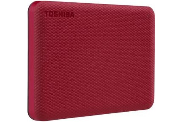 Dysk zewnętrzny HDD TOSHIBA Canvio Advance 4TB czerwony