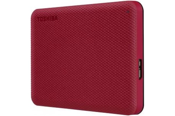 Dysk zewnętrzny HDD TOSHIBA Canvio Advance 4TB czerwony