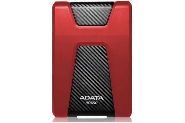 Dysk zewnętrzny HDD Adata HD650 2TB czarno-czerwony