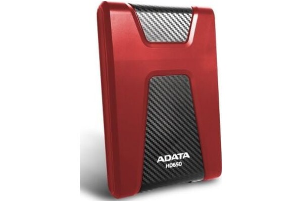 Dysk zewnętrzny HDD Adata HD650 2TB czarno-czerwony