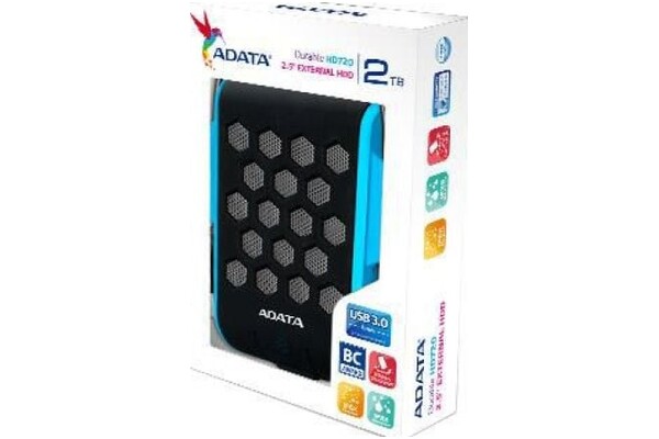 Dysk zewnętrzny HDD Adata HD720 2TB czarno-niebieski