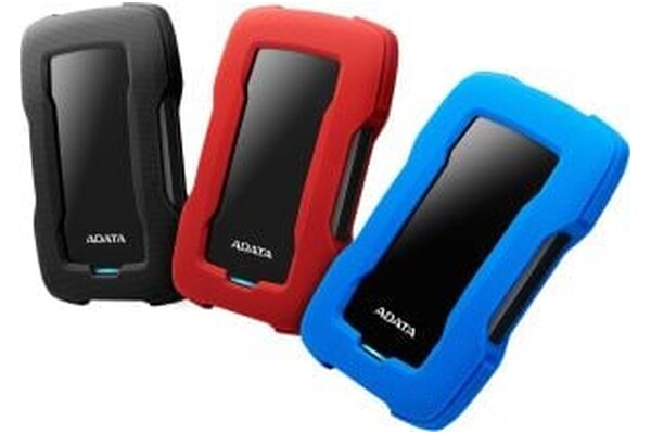 Dysk zewnętrzny HDD Adata HD330 1TB czarno-czerwony