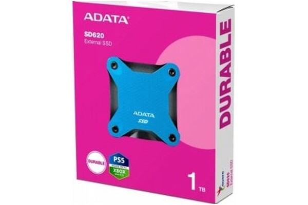 Dysk zewnętrzny SSD Adata SD620 1TB czarno-niebieski