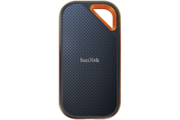 Dysk zewnętrzny SSD SanDisk Extreme Pro Portable 2TB czarno-pomarańczowy
