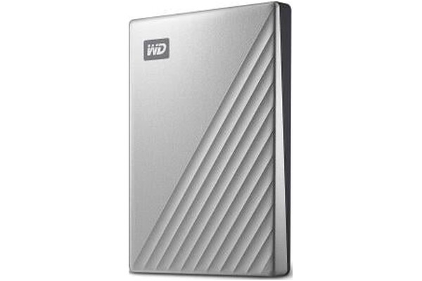 Dysk zewnętrzny HDD WD My Passport Ultra 2TB srebrny