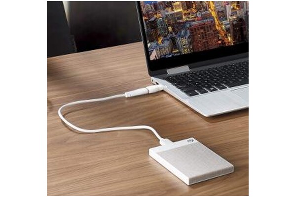 Dysk zewnętrzny HDD Seagate Backup Plus 1TB biały