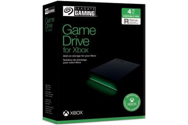 Dysk zewnętrzny HDD Seagate Game Drive Xbox 4TB czarny