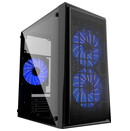 Obudowa PC Gembird CCCFORNAX950B Fornax 950B Mini Tower czarno-podświetleniem
