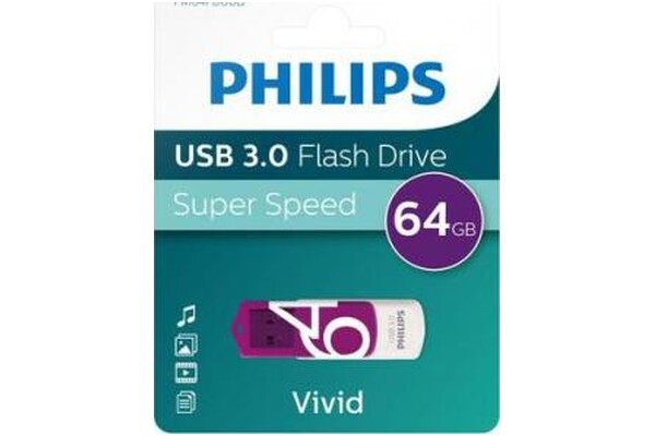 Pendrive Philips FM64FD00B 64GB