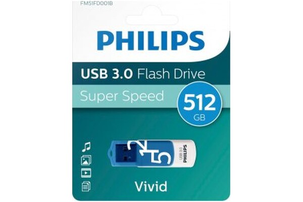 Pendrive Philips FM51FD001B 500GB