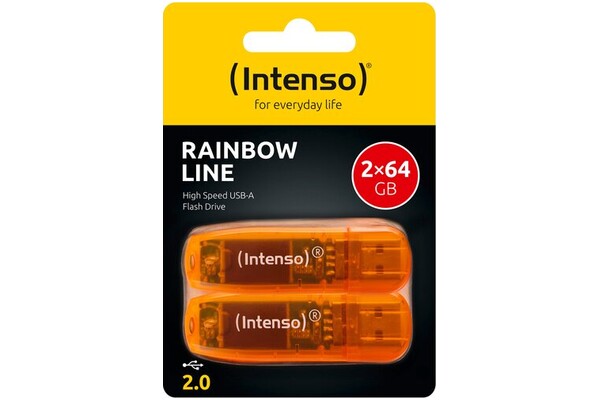Pendrive INTENSO Rainbow Line 64GB