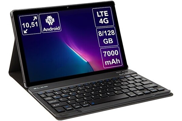 Tablet BLOW PlatinumTab 11 10.51" Unisoc Tiger T618 8.0GB/128GB, LTE, szary + Etui