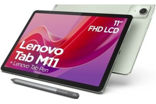 Tablet Lenovo Tab M11 11.00" Mediatek Helio G88 4.0GB/128GB, zielony