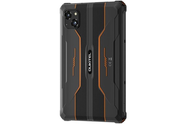 Tablet OUKITEL RT3 8.00" MediaTek Helio G81 4.0GB/128GB, LTE, czarno-pomarańczowy
