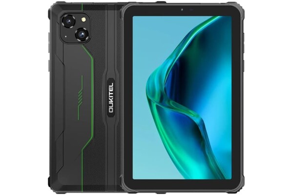 Tablet OUKITEL RT3 8.00" MediaTek Helio G81 4.0GB/128GB, LTE, czarno-zielony