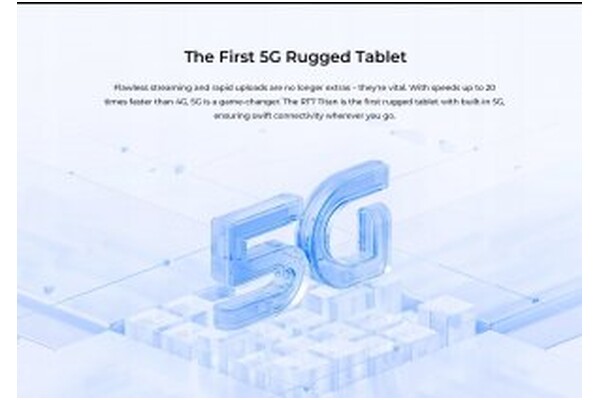 Tablet OUKITEL RT7 10.10" MediaTek Dimensity 720 12.0GB/256GB, czarny