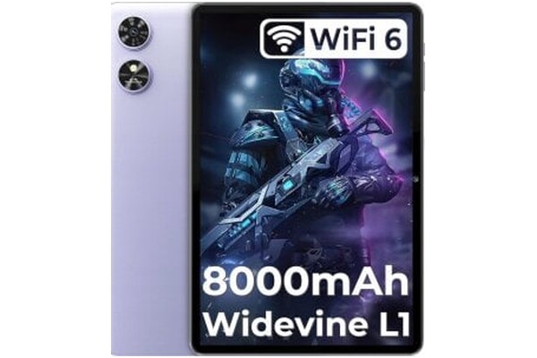 Tablet OUKITEL OT6 10.10" Rockchip RK3562 4.0GB/64GB, fioletowy