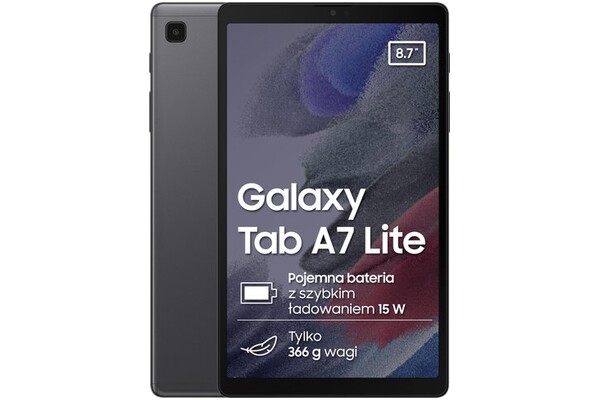 Tablet Samsung Galaxy Tab A7 Lite 8.70" MediaTek MT8768T 3.0GB/32GB, WiFi, szary