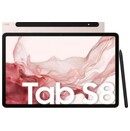 Tablet Samsung Galaxy Tab S8 11.00" Qualcomm Snapdragon 8 8.0GB/128GB, różowo-złoty