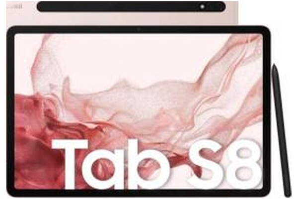 Tablet Samsung Galaxy Tab S8 11.00" Qualcomm Snapdragon 8 8.0GB/128GB, różowo-złoty