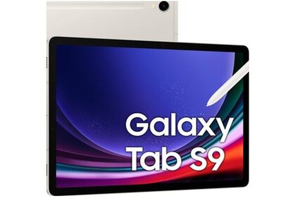 Tablet Samsung Galaxy Tab S9 11.00" Qualcomm Snapdragon 8 Gen 2 12.0GB/256GB, WiFi, beżowy