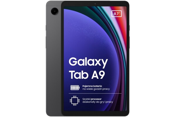 Tablet Samsung Galaxy Tab A9 8.70" MediaTek MT8781V 8.0GB/128GB, szary