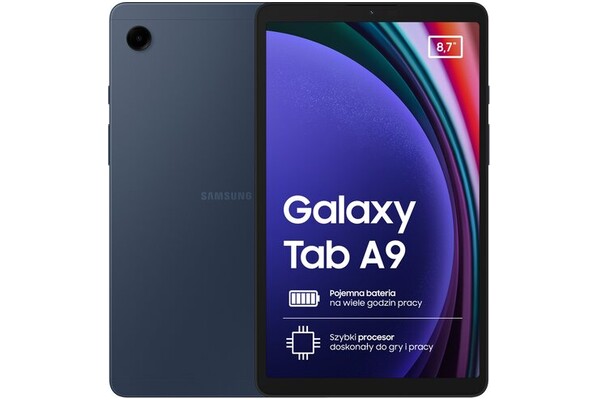 Tablet Samsung Galaxy Tab A9 8.70" MediaTek Helio G99 8.0GB/128GB, LTE, granatowy