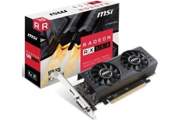 Karta graficzna MSI RX 550 Low Profile 4GB GDDR5