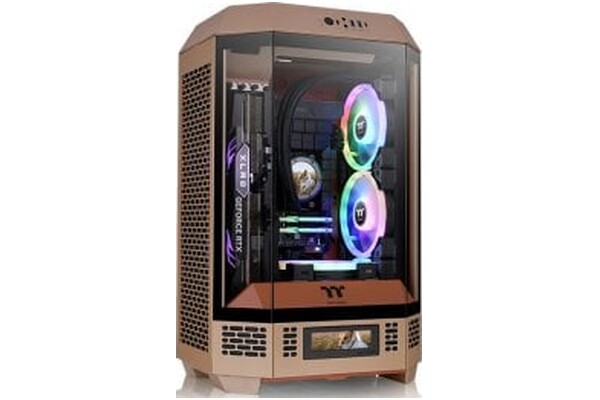 Obudowa PC Thermaltake 300 The Tower Mini Tower brązowy