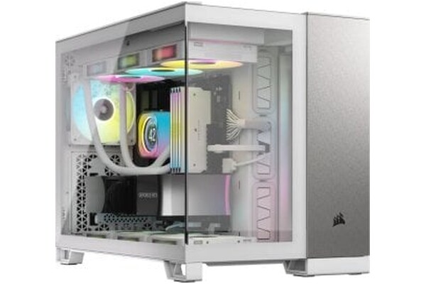 Obudowa PC CORSAIR 2500X Midi Tower biało-srebrny