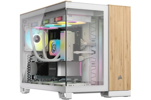 Obudowa PC CORSAIR 2500X Midi Tower Biało-brązowy