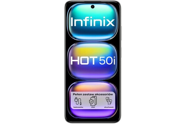 Smartfon Infinix Hot 50i szary 6.70" 4.0GB/128.0GB
