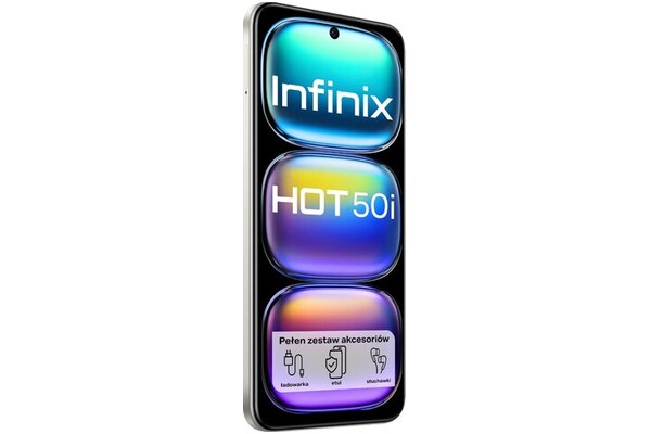 Smartfon Infinix Hot 50i szary 6.70" 4.0GB/128.0GB