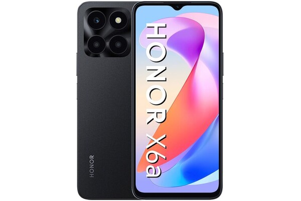 Smartfon HONOR X6 czarny 6.56" 4.0GB/128.0GB