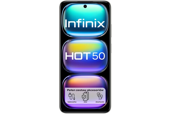 Smartfon Infinix Hot 50 szary 6.78" 6.0GB/256.0GB