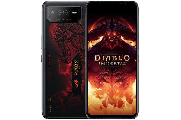 Smartfon ASUS ROG Phone 6 5G czarno-czerwony 6.78" 16.0GB/512.0GB