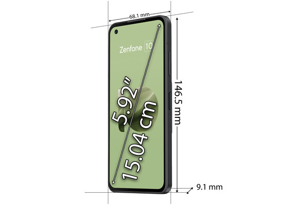 Smartfon ASUS ZenFone 10 5G zielony 5.92" 8.0GB/256.0GB