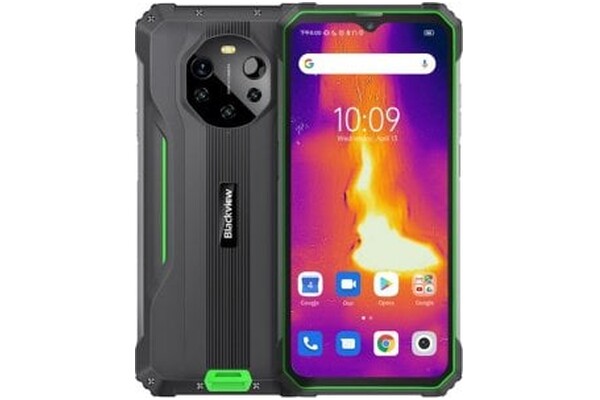 Smartfon Blackview Bl8800 Pro 5G czarno-zielony 6.58" 8.0GB/128.0GB