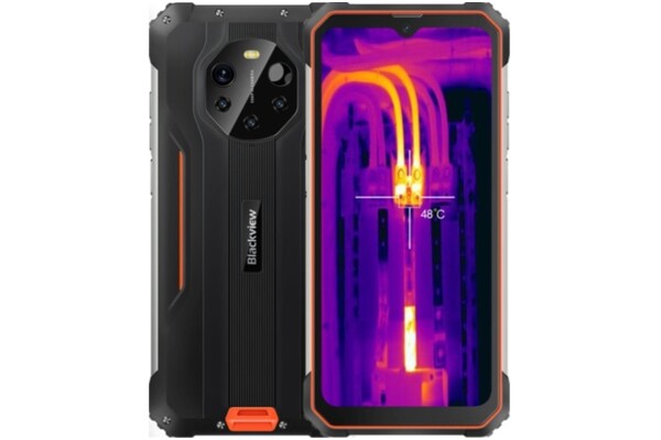 Smartfon Blackview Bl8800 Pro 5G czarno-pomarańczowy 6.58" 8.0GB/128.0GB