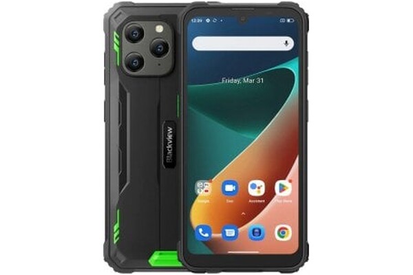 Smartfon Blackview Bv5300 Pro czarno-zielony 6.10" 4.0GB/64.0GB
