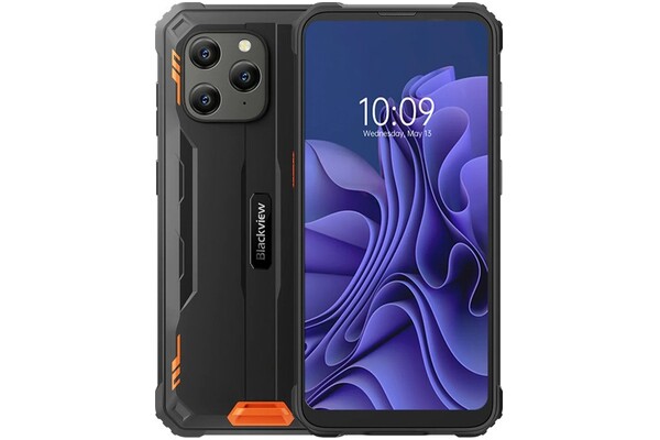 Smartfon Blackview Bv5300 Plus czarno-pomarańczowy 6.10" 8.0GB/128.0GB