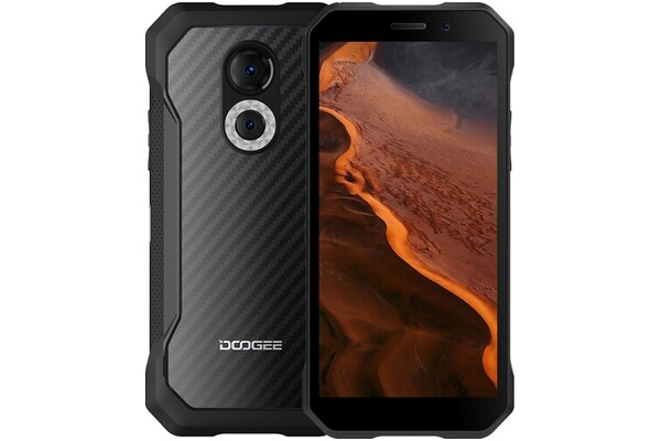 Smartfon DOOGEE S61 czarny 6.00" 6.0GB/64.0GB