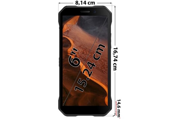 Smartfon DOOGEE S61 Przezroczysty 6.00" 6.0GB/64.0GB