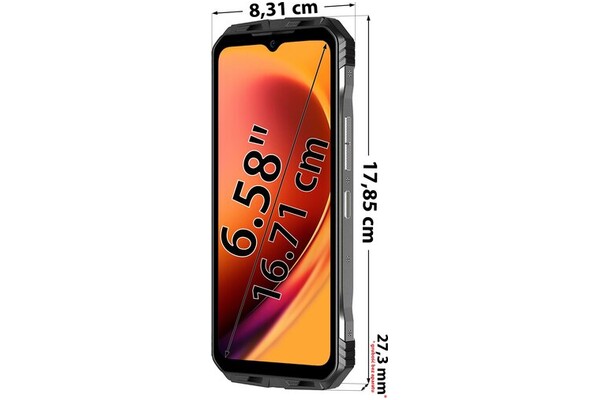 Smartfon DOOGEE Doogee V Max 5G czarny 6.58" 12.0GB/256.0GB